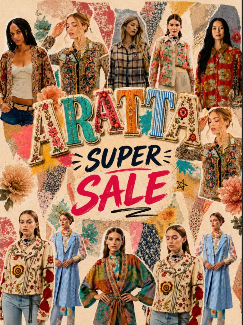 ARATTA SILENT JOURNEY SUPER SALE TONIGHT AT 6:30